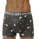 BOXER EMPORIO HANA ΣΚΟΥΡΟ ΓΚΡΙ-XXL