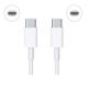 ΚΑΛΩΔΙΟ TYPE C ΣΕ TYPE C (USB-C) FAST - ΛΕΥΚΟ 100cm 