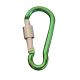 ΜΠΡΕΛΟΚ CARABINER 7,2cm ΜΕ ΑΣΦΑΛΕΙΑ ΠΡΑΣΙΝΟ