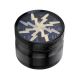 ΤΡΙΦΤΗΣ-GRINDER AMSTERDAM LIGHTNING WINDOW 60 x 50mm 3 ΘΕΣΕΩΝ ΑΣΗΜΙ
