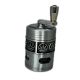 ΤΡΙΦΤΗΣ-GRINDER ΜΥΛΟΣ ΜΕΤΑΛΛ.60Χ40mm 3 ΘΕΣΕΩΝ+ΦΤΥΑΡΑΚΙ