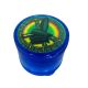 ΤΡΙΦΤΗΣ-GRINDER ΠΛΑΣΤΙΚΟΣ 55 Χ 50mm 4 ΘΕΣΕΩΝ ΔΙΑΦΟΡΑ ΣΧΕΔΙΑ ΜΠΛΕ
