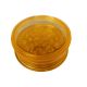 ΤΡΙΦΤΗΣ-GRINDER ΠΛΑΣΤΙΚΟΣ 55 Χ 23mm 2 ΘΕΣΕΩΝ ΠΟΡΤΟΚΑΛΙ