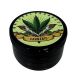 ΤΡΙΦΤΗΣ-GRINDER ΠΛΑΣΤΙΚΟΣ 55 Χ 35mm 3 ΘΕΣΕΩΝ ΔΙΑΦΟΡΑ ΣΧΕΔΙΑ ΜΑΥΡΟΣ