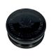 ΤΡΙΦΤΗΣ-GRINDER ΠΛΑΣΤΙΚΟΣ 55 Χ 23mm 2 ΘΕΣΕΩΝ ΜΑΥΡΟΣ