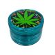 ΤΡΙΦΤΗΣ-GRINDER ΠΛΑΣΤΙΚΟΣ 55 Χ 35mm 3 ΘΕΣΕΩΝ ΔΙΑΦΟΡΑ ΣΧΕΔΙΑ ΠΡΑΣΙΝΟΣ