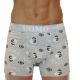 BOXER UOMO ΣΧΕΔΙΟ ΓΚΡΙ-M