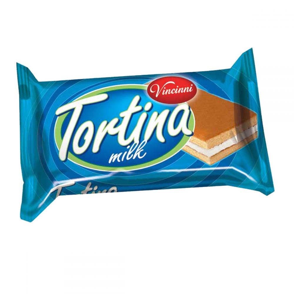 ΚΕΪΚ VINCINNI TORTINA ME ΓΕΜΙΣΗ ΛΕΥΚΗ ΚΡΕΜΑ 25gr