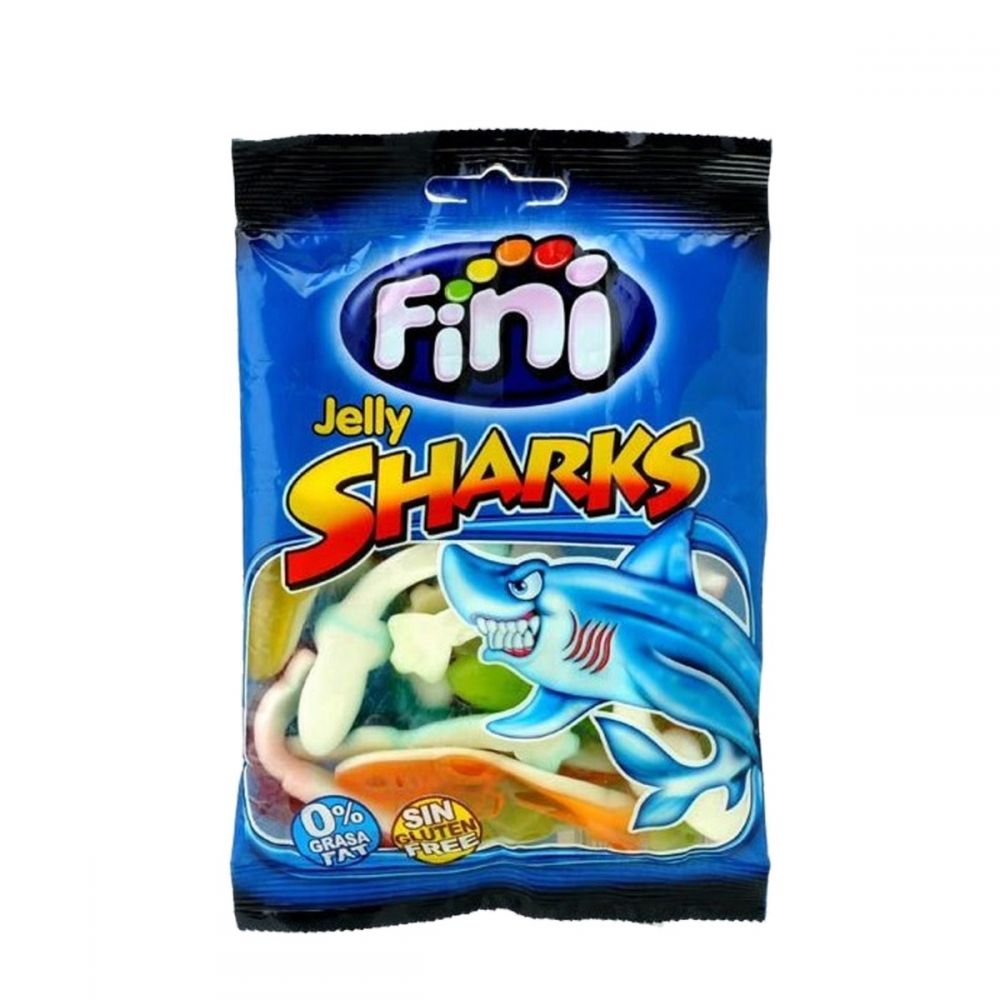 ΖΑΧΑΡΩΤΑ FINI JELLY SHARKS 90gr