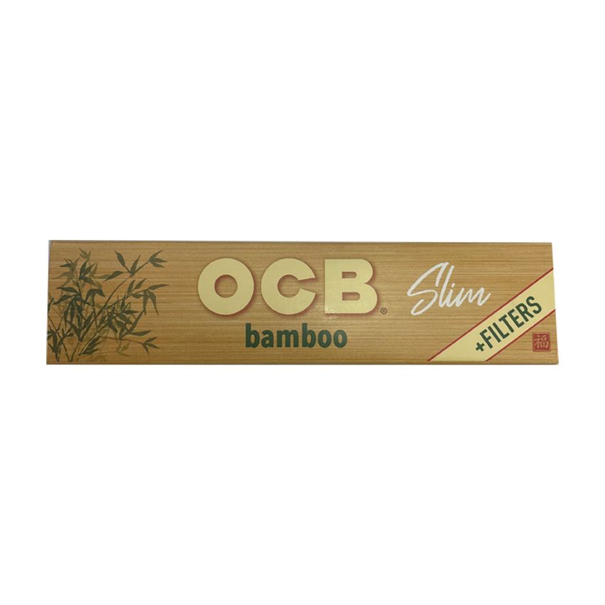 ΤΣΙΓΑΡΟΧΑΡΤΟ OCB BAMBOO KING SIZE SLIM + ΤΖΙΒΑΝΕΣ
