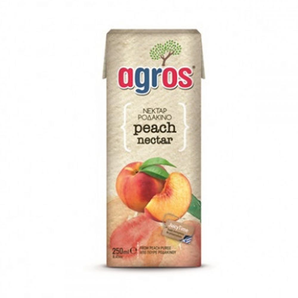 ΧΥΜΟΣ AGROS ΡΟΔΑΚΙΝΟ 250ml