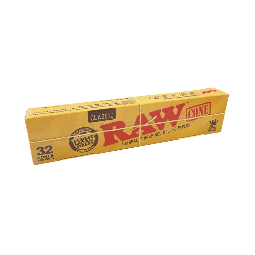 ΚΩΝΟΣ RAW CLASSIC KING SIZE 32 TEMAXIA