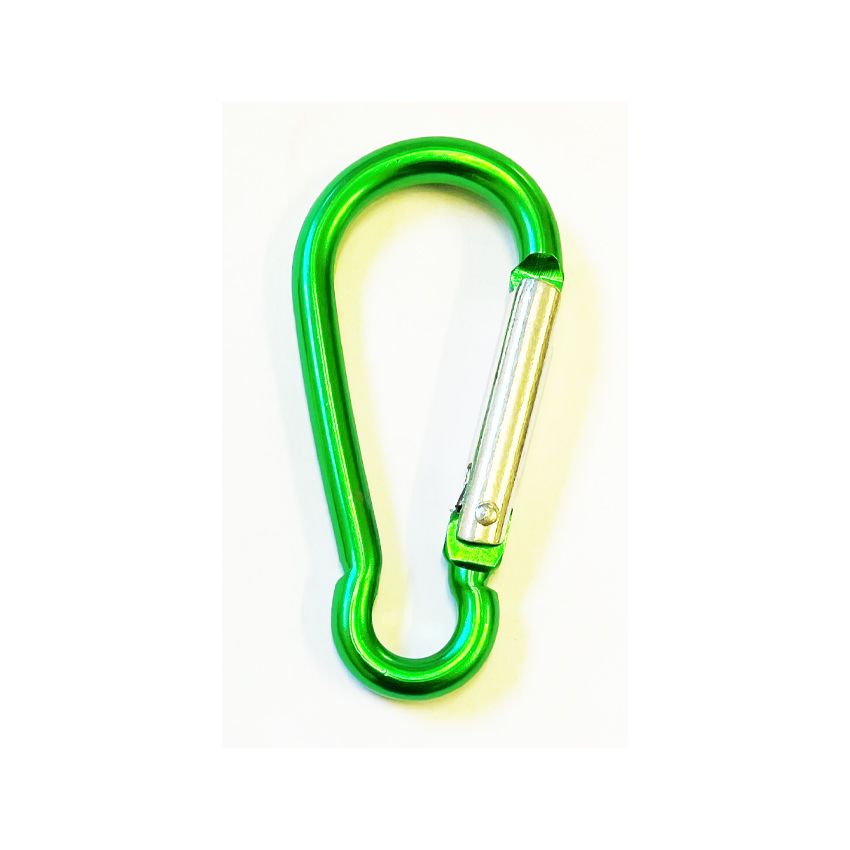 ΜΠΡΕΛΟΚ CARABINER 6,5cm ΠΡΑΣΙΝΟ