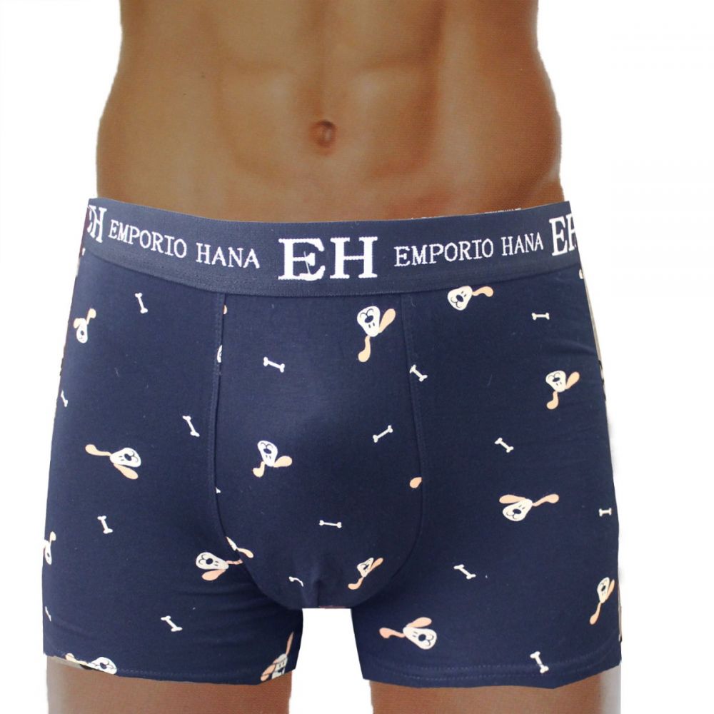 BOXER EMPORIO HANA ΜΠΛΕ-XL
