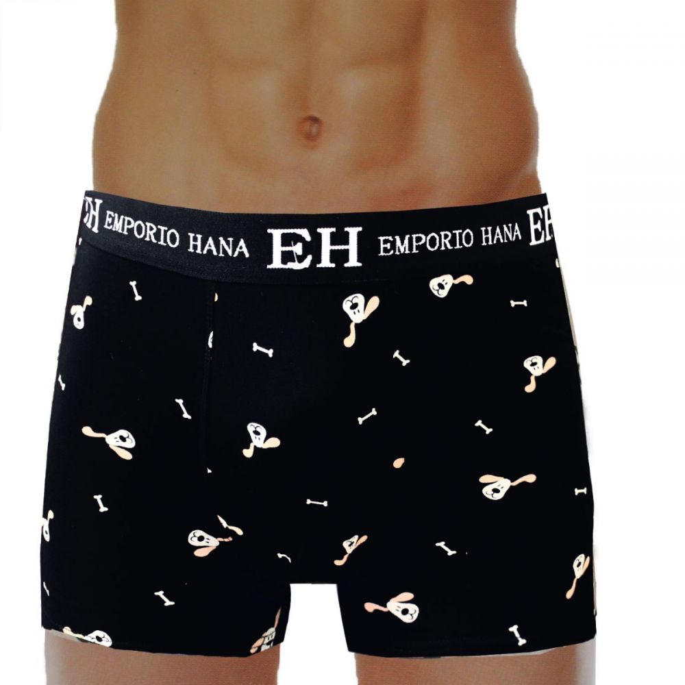 BOXER EMPORIO HANA ΜΑΥΡΟ-XXL