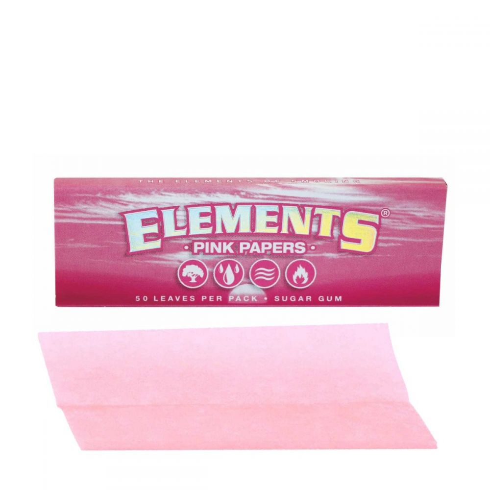 ΤΣΙΓΑΡΟΧΑΡΤΟ ELEMENTS PINK 1, 1/4 50 ΦΥΛΛΩΝ