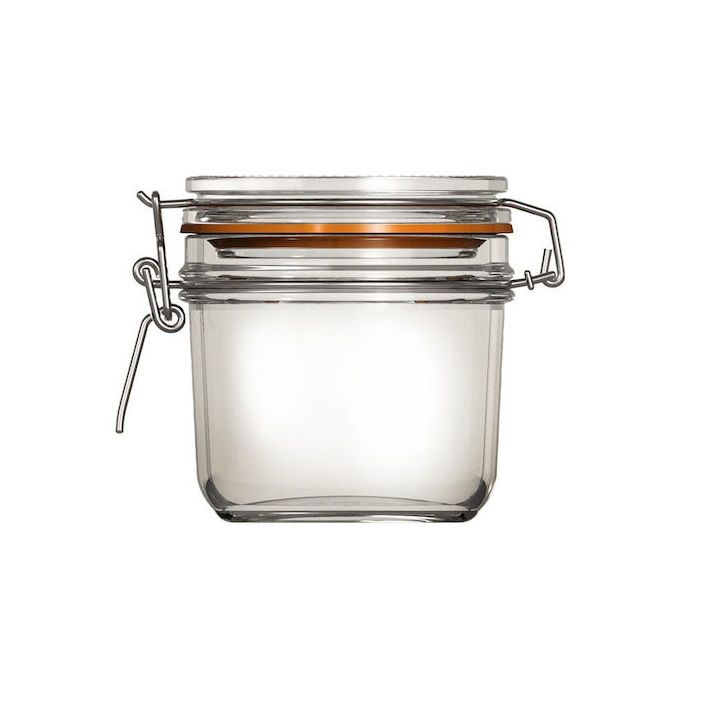 ΓΥΑΛΙΝΟ ΒΑΖΟ ΑΠΟΘΗΚΕΥΣΗΣ ΒΟΤΑΝΩΝ UNIGLASS 200ml