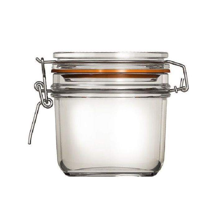 ΓΥΑΛΙΝΟ ΒΑΖΟ ΑΠΟΘΗΚΕΥΣΗΣ ΒΟΤΑΝΩΝ UNIGLASS 280ml