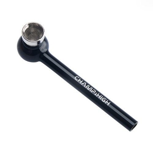 ΓΥΑΛΙΝΗ ΠΙΠΑ ΛΑΔΙΟΥ CHAMP HIGH POOL ΜΑΥΡΗ 11.5cm