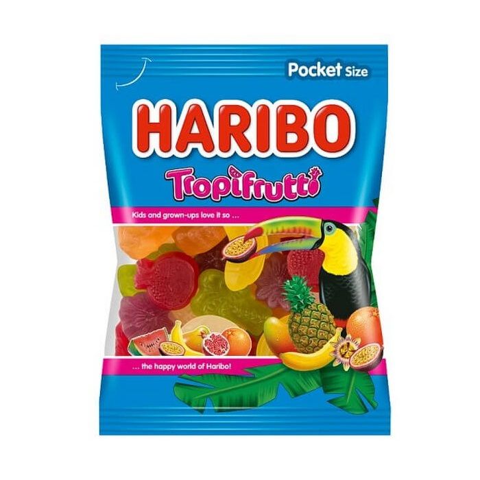 ΖΑΧΑΡΩΤΑ HARIBO TROPIFRUTTI 100gr