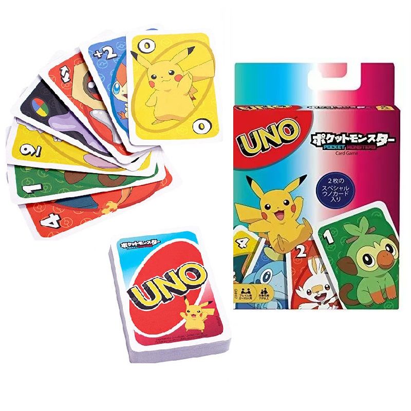 ΚΑΡΤΕΣ UNO POKEMON με 108 κάρτες