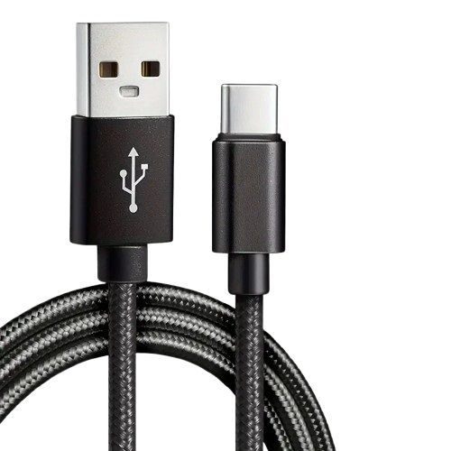 ΚΑΛΩΔΙΟ ΦΟΡΤΙΣΗΣ USB TYPE C 1m ΜΑΥΡΟ