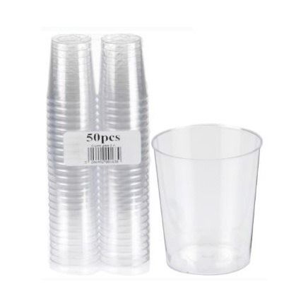 ΠΛΑΣΤΙΚΑ ΣΦΗΝΟΠΟΤΗΡΑ 2CL (0.67oz)  50 ΤΕΜ 20ml
