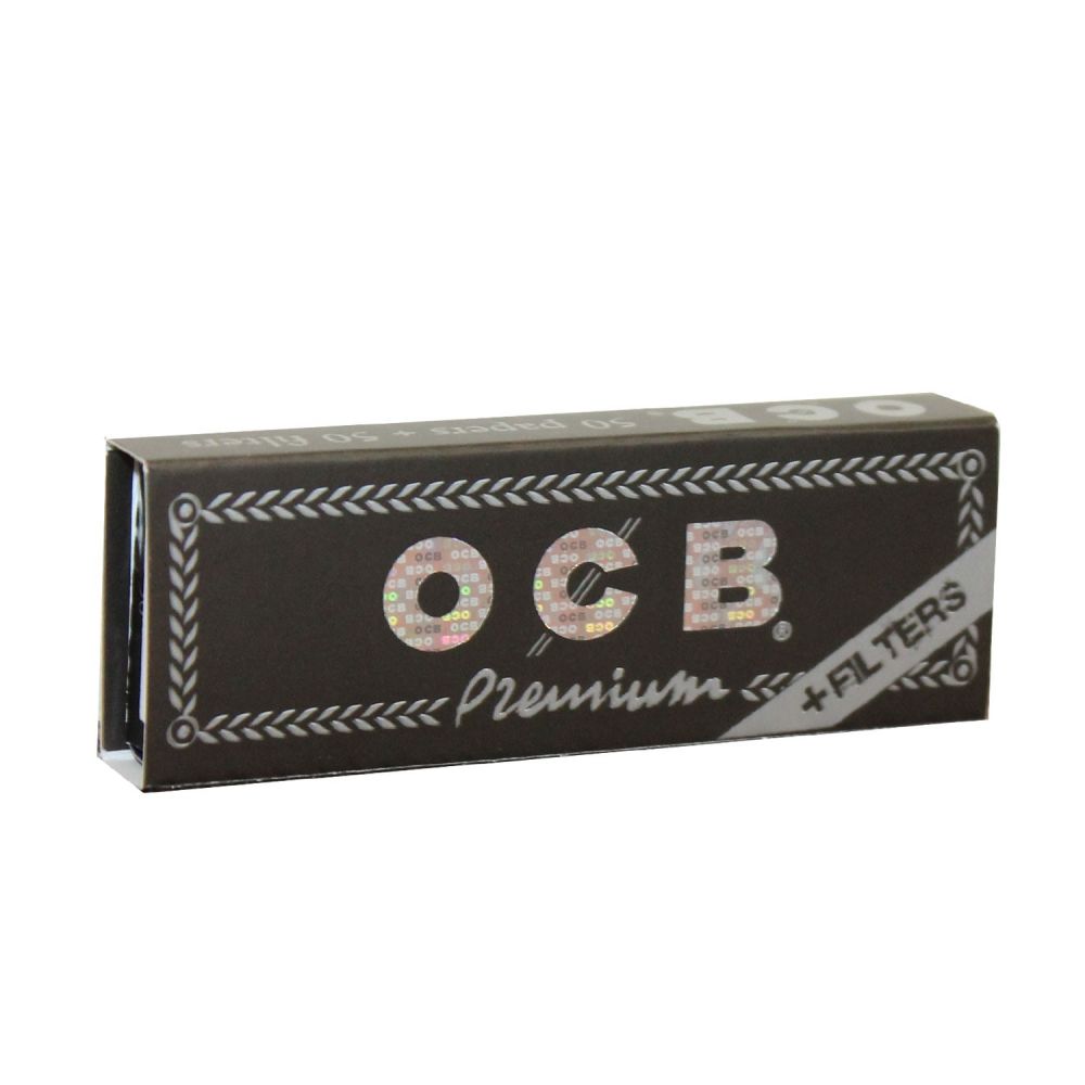 ΤΣΙΓΑΡΟΧΑΡΤΟ OCB ΜΑΥΡΟ 1, 1/4 + ΤΖΙΒΑΝΕΣ