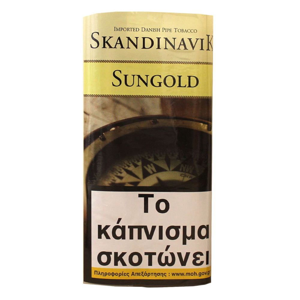 ΚΑΠΝΟΣ ΠΙΠΑΣ SKANDINAVIK SUNGOLD 40gr