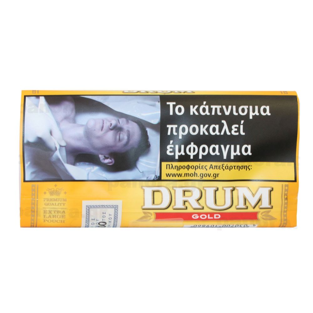 ΚΑΠΝΟΣ 30γρ DRUM ΚΙΤΡΙΝΟΣ