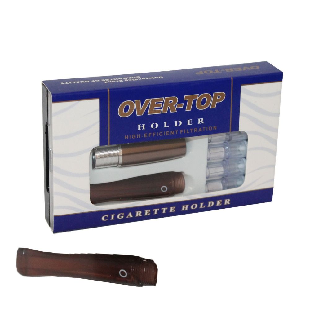 ΠΙΠΑ OVER TOP ΓΙΑ ΚΑΝΟΝΙΚΟ ΤΣΙΓΑΡΟ 8mm ΜΕ ΜΗΧΑΝΙΣΜΟ ΚΑΦΕ