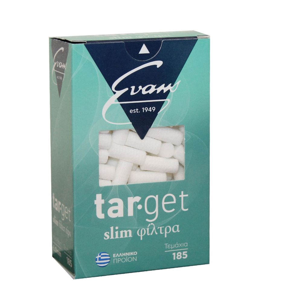 ΦΙΛΤΡΑ EVANS SLIM 6mm 185 ΤΕΜ