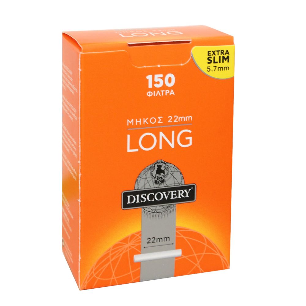 ΦΙΛΤΡΑ DISCOVERY EXPLORER EXTRA SLIM 5.7mm LONG 22mm 150 TEM