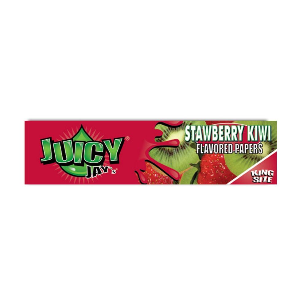 ΤΣΙΓΑΡΟΧΑΡΤΟ JUICY JAYS KING SIZE STRAWBERRY KIWI