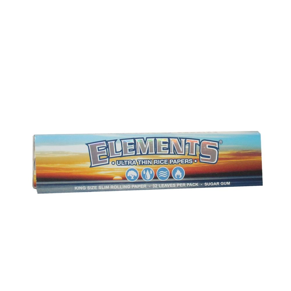 ΤΣΙΓΑΡΟΧΑΡΤΟ ELEMENTS KING SIZE SLIM