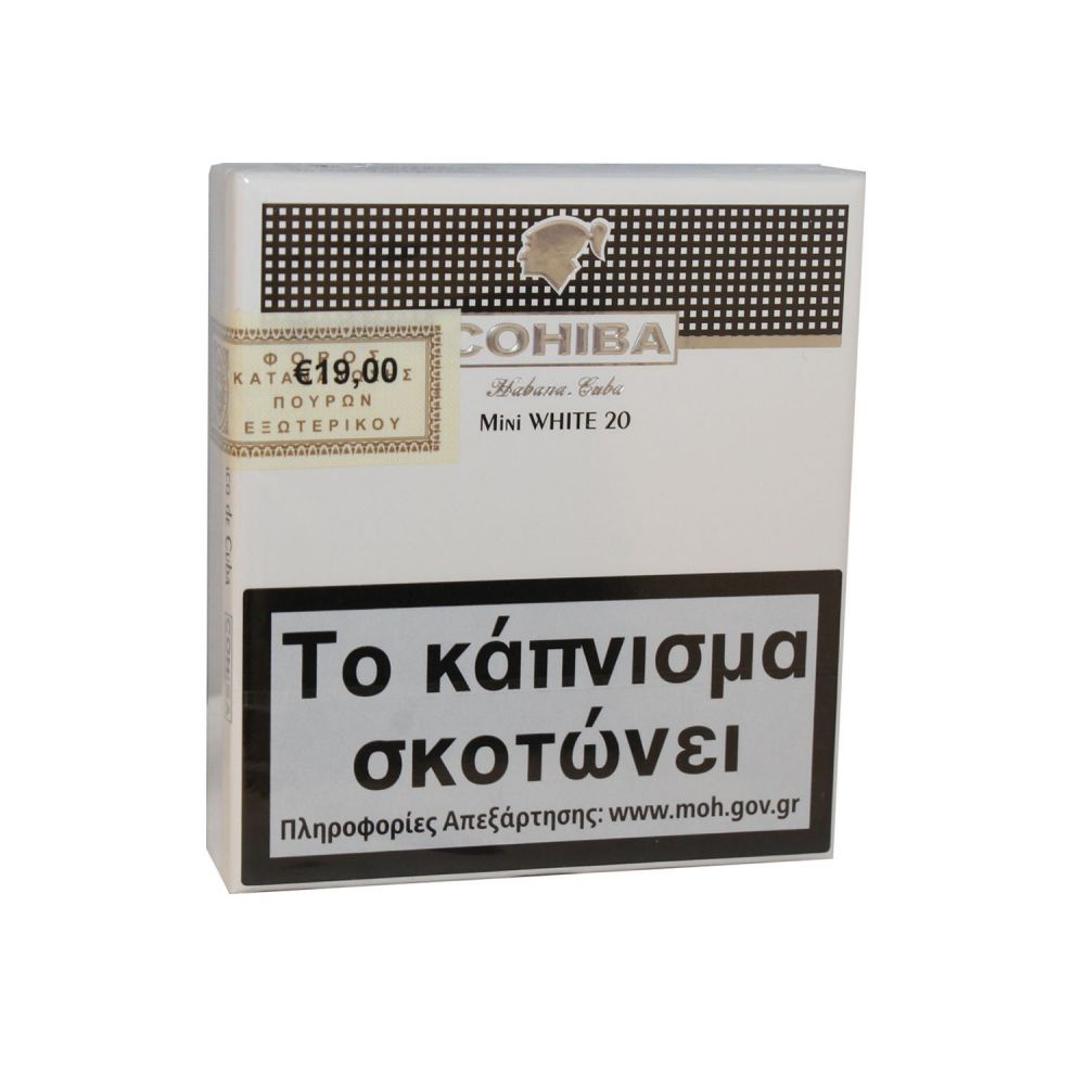 ΠΟΥΡΑ COHIBA MINI WHITE 20'