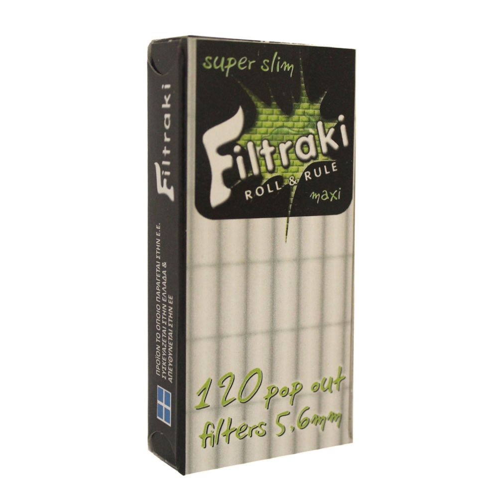 ΦΙΛΤΡΑ FILTRAKI SUPER SLIM 5,6mm 120 ΤΕΜ