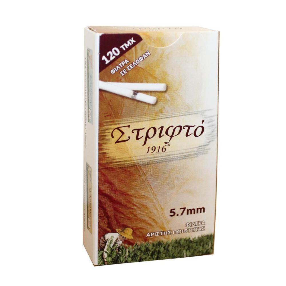 ΦΙΛΤΡΑ ΣΤΡΙΦΤΟ 1916 5.7mm 120 ΤΕΜ