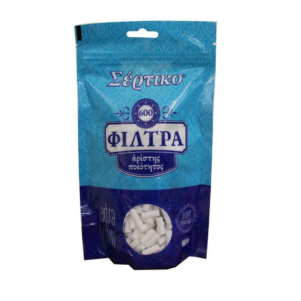 ΦΙΛΤΡΑ ΣΕΡΤΙΚΟ 5.7mm 600 TEM + ΔΩΡΟ ΧΑΡΤΑΚΙ (51157)