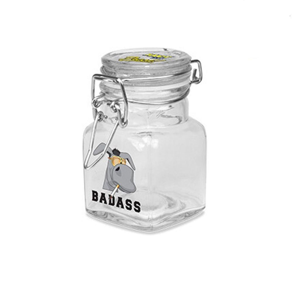ΓΥΑΛΙΝΟ ΒΑΖΟ ΑΠΟΘΗΚΕΥΣΗΣ ΒΟΤΑΝΩΝ JUICY JAYS 280ml 7133