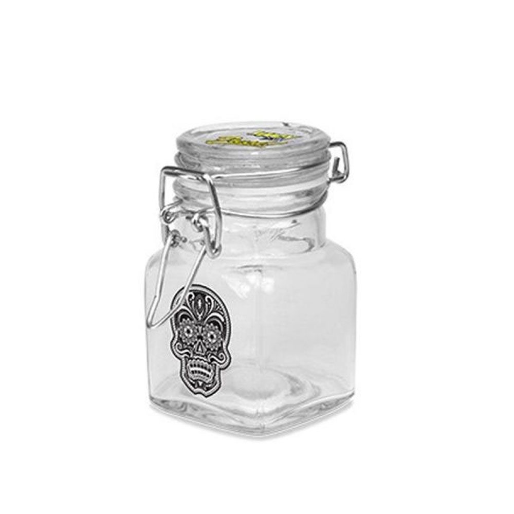 ΓΥΑΛΙΝΟ ΒΑΖΟ ΑΠΟΘΗΚΕΥΣΗΣ ΒΟΤΑΝΩΝ JUICY JAYS 80ml 7141