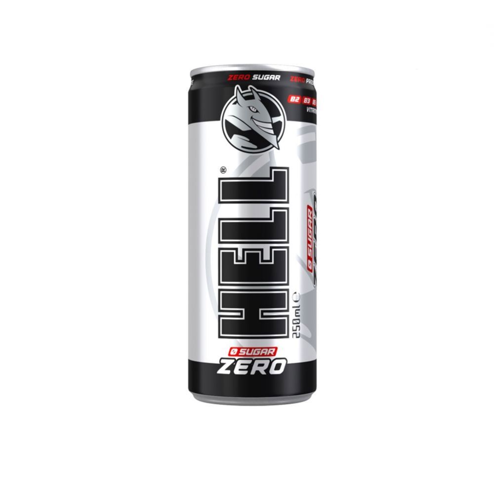 ENERGY DRINK HELL ZERO SUGAR 250ml