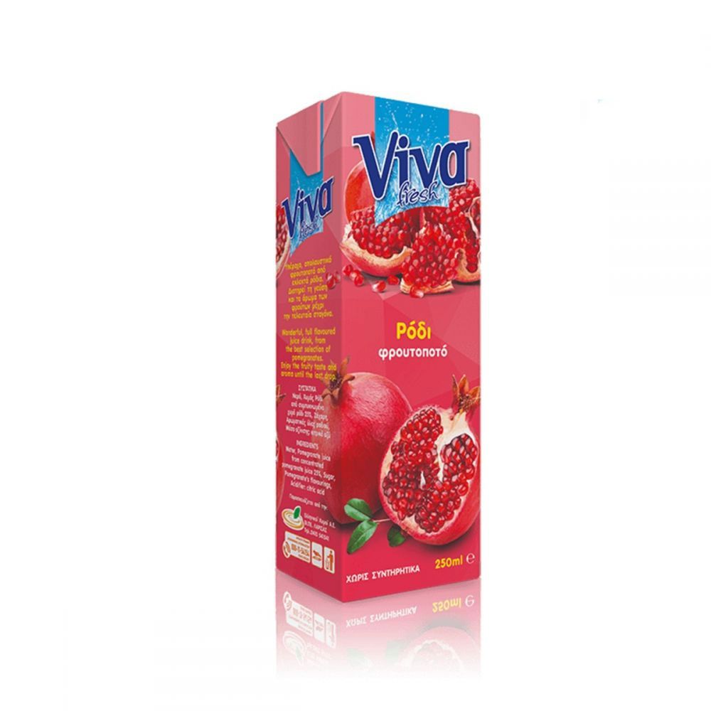 ΧΥΜΟΣ VIVA ΡΟΔΙ 250ml