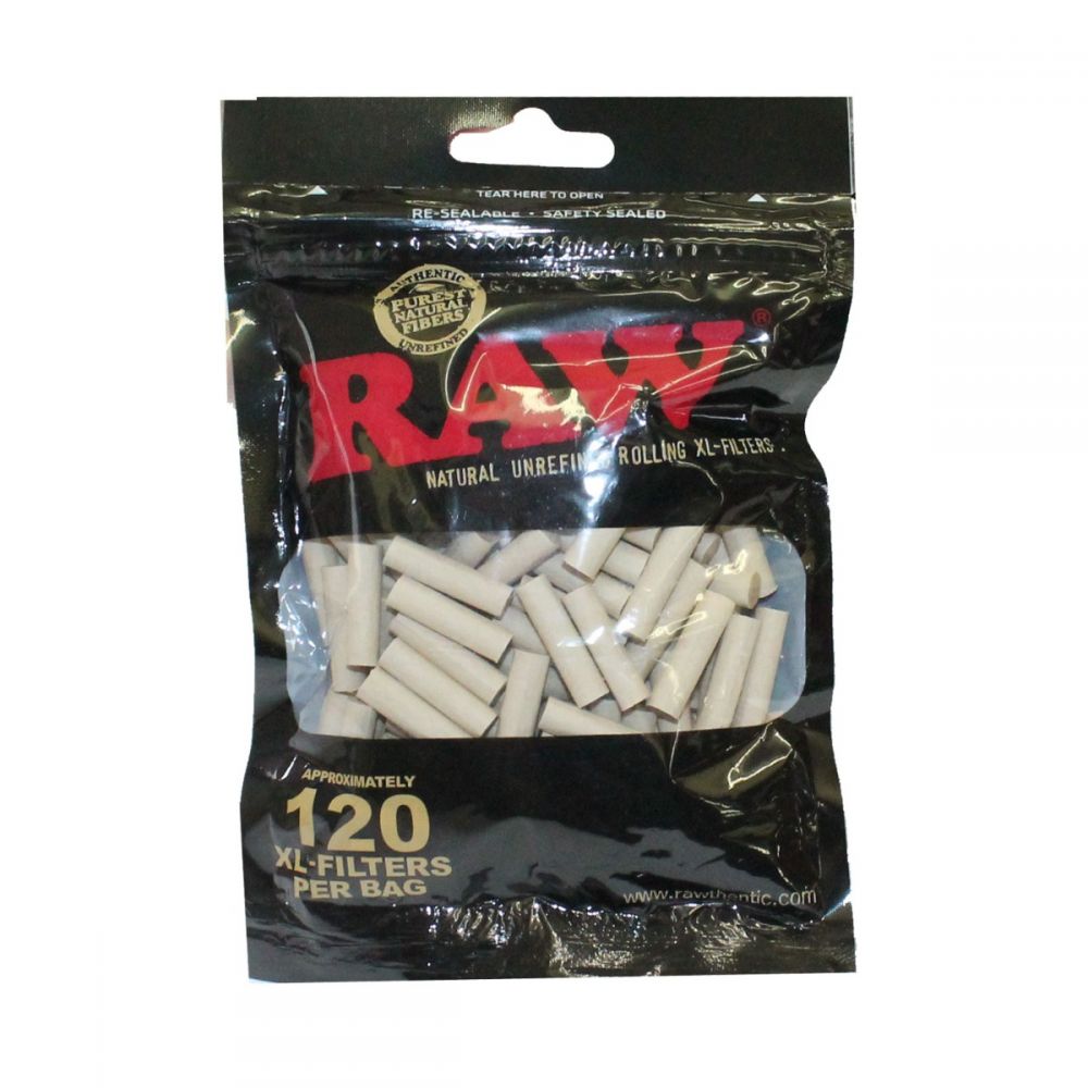 ΦΙΛΤΡΑ RAW BLACK SLIM 6mm LONG 120 TEM