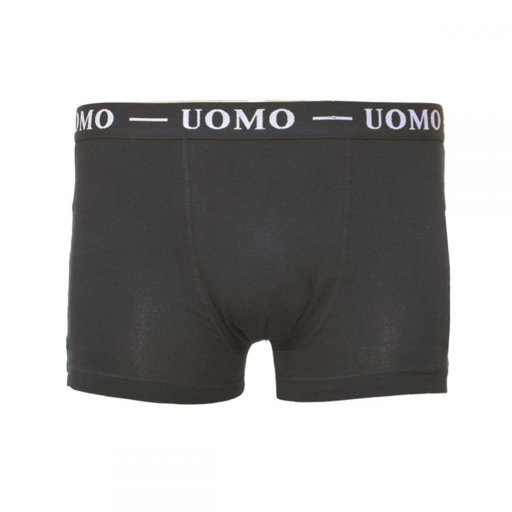 BOXER UOMO ΓΚΡΙ ΣΚΟΥΡΟ-L