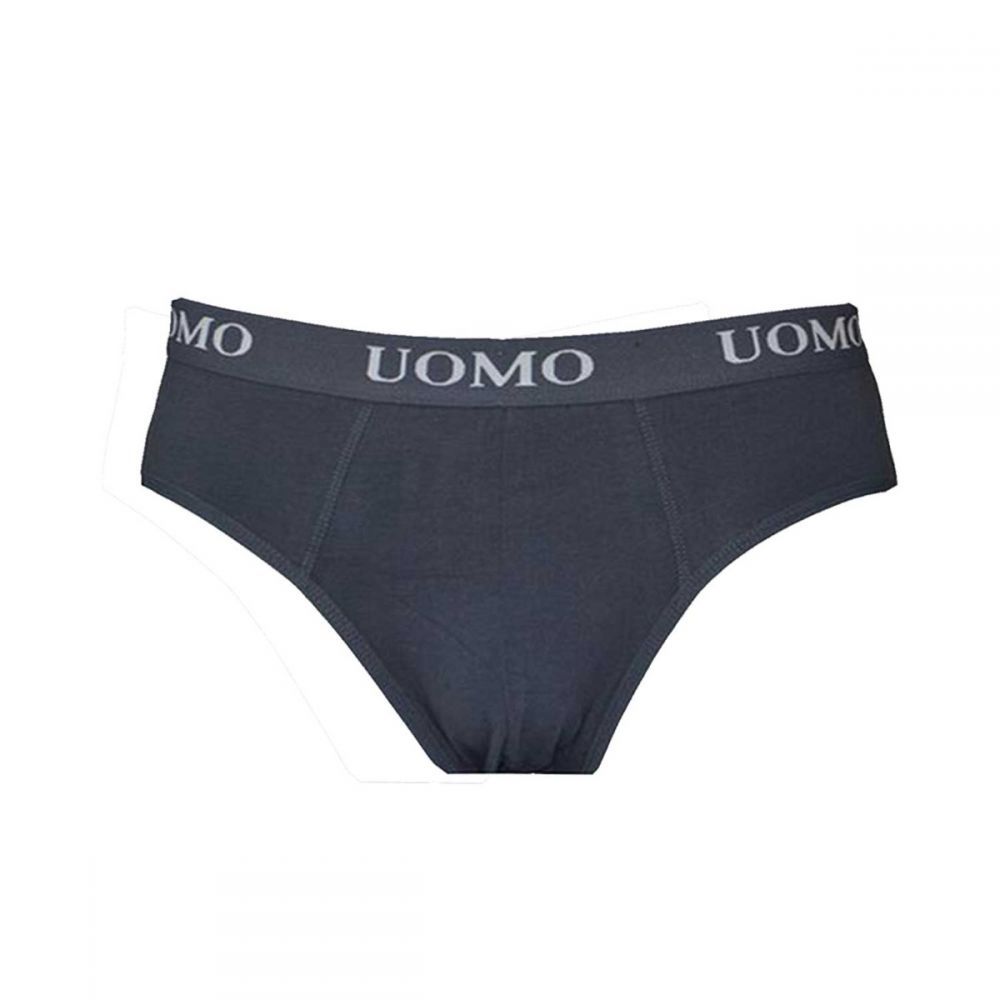 SLIP UOMO ΓΚΡΙ ΣΚΟΥΡΟ