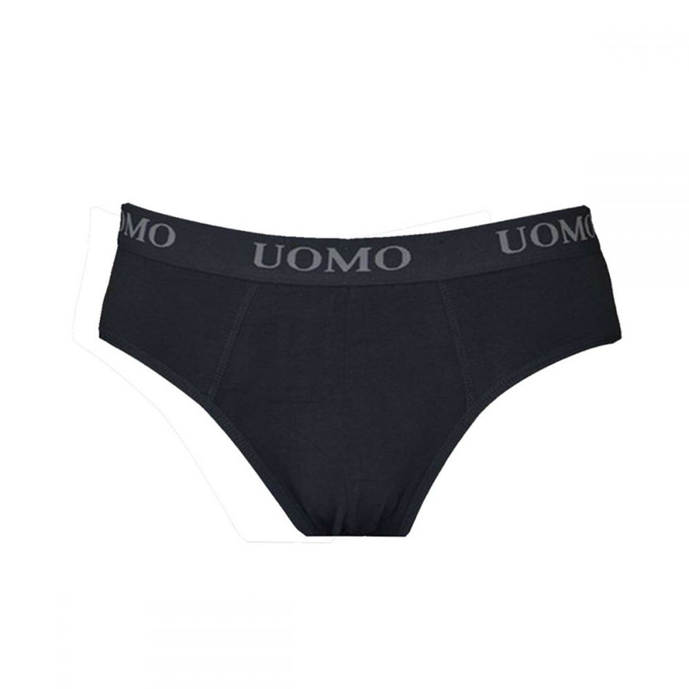 SLIP UOMO ΜΑΥΡΟ-L