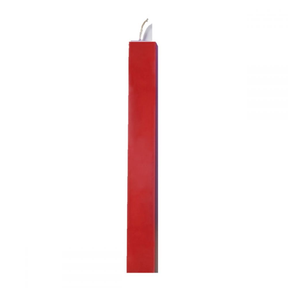 ΛΑΜΠΑΔΑ ΠΛΑΚΕ 25cm ΚΟΚΚΙΝΗ