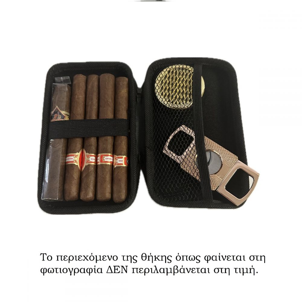 ΘΗΚΗ ΤΑΞΙΔΙΟΥ ΠΟΥΡΩΝ/ΠΙΠΑΣ ΦΕΡΜΟΥΑΡ ΜΑΥΡΗ 20Χ9cm (CARBON STYLE)