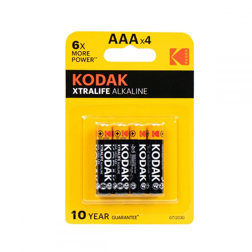 ΜΠΑΤΑΡΙΑ KODAK ΑΛΚΑΛΙΚΗ AAA (LR 03) 4ΑΔΑ